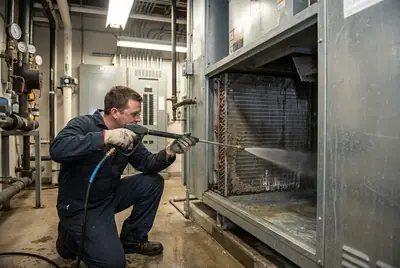 Air handler and coil care